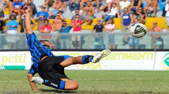 Amichevole all'Arena: Pisa-Forte dei Marmi 5-1